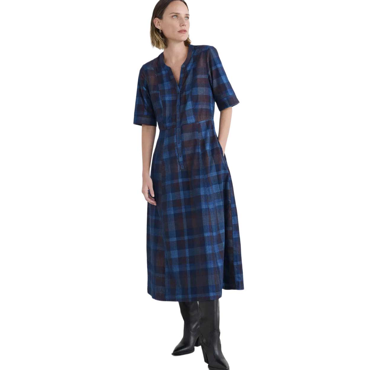 Seasalt Cornwall Wightwick Dress Honesty Sea Cave